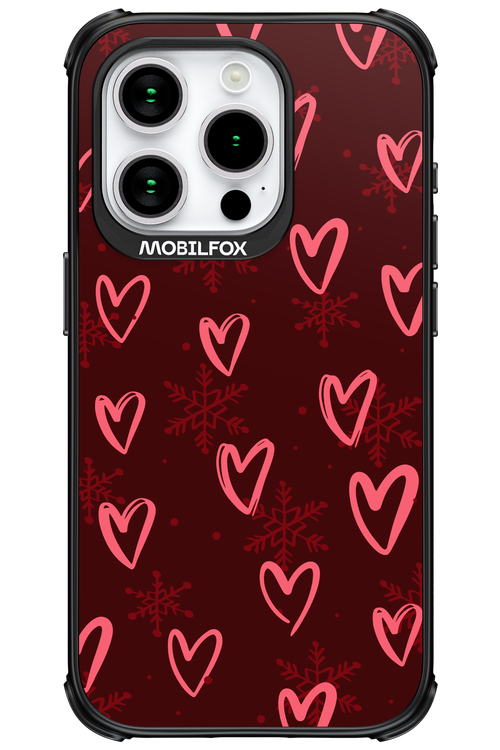 Christmas Hearts - Apple iPhone 15 Pro