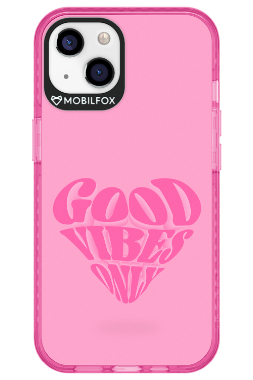 Good Vibes Heart - Apple iPhone 13