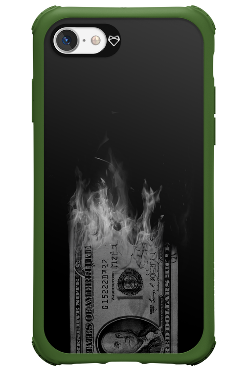 Money Burn B&W 2.0 - Apple iPhone 7