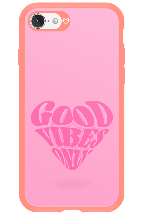 Good Vibes Heart - Apple iPhone SE 2020