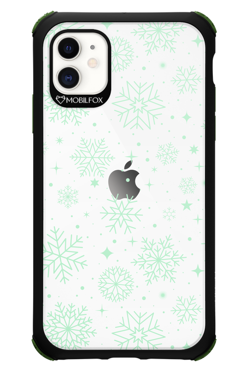 Tiffany's Snowflakes - Apple iPhone 11