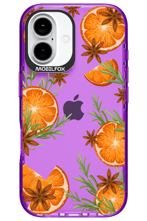 Orange With Star Anise - Apple iPhone 16
