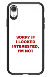 I'm not - Apple iPhone XR