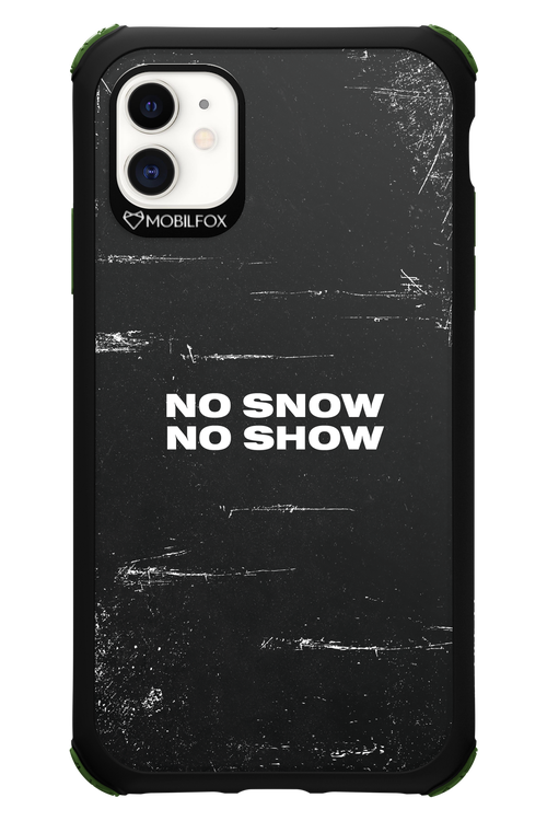No snow, no show - Apple iPhone 11