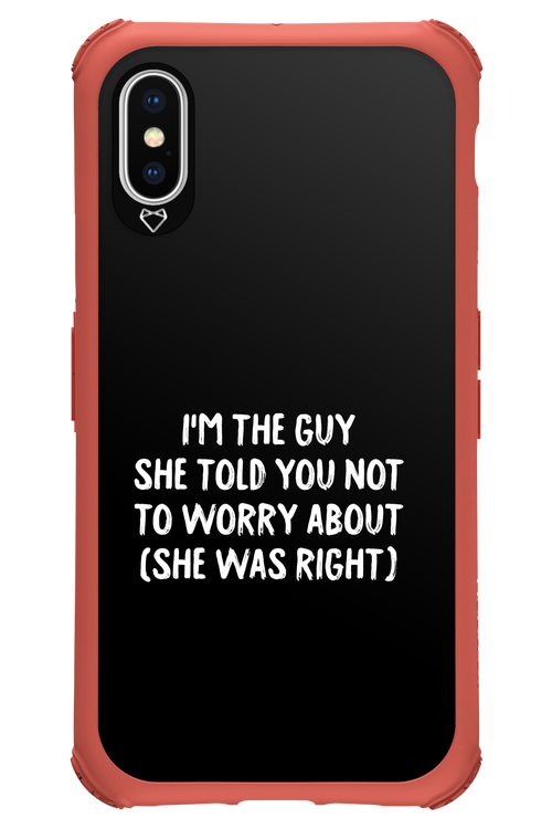 She was right 2.0 - Apple iPhone XS