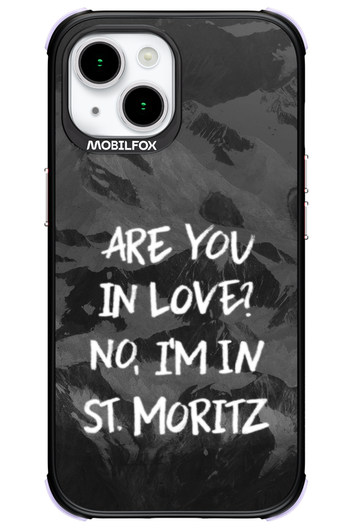 I'm in St. Moritz - Apple iPhone 15