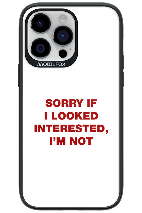 I'm not - Apple iPhone 14 Pro Max