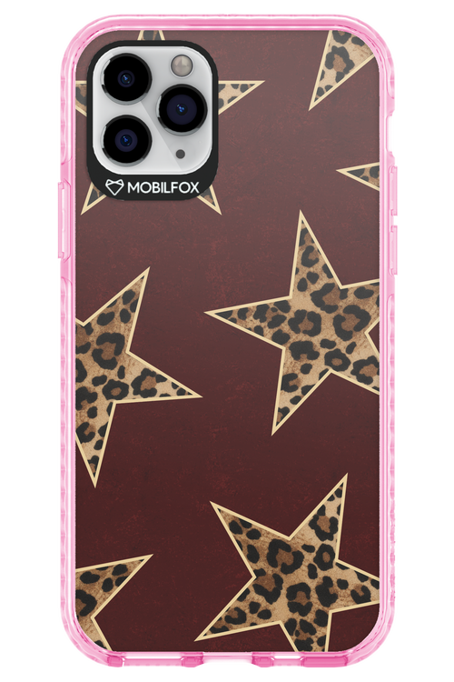 Wild Stars Burgundy - Apple iPhone 11 Pro