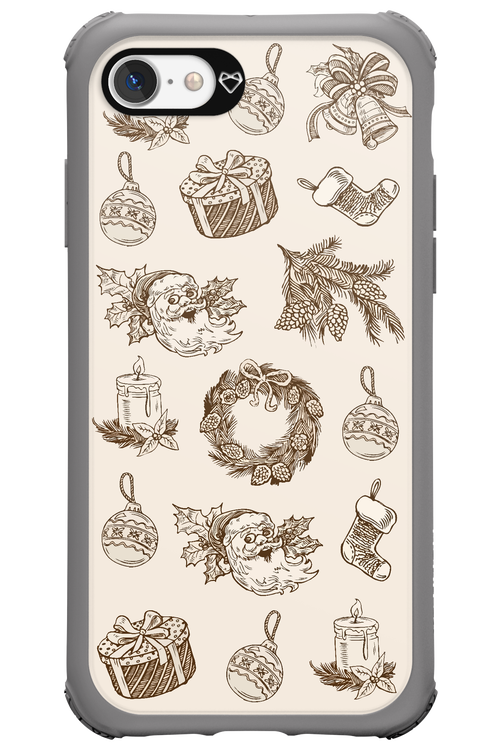 Christmas Paper - Apple iPhone 7
