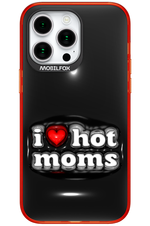 I love hot moms puffer - Apple iPhone 15 Pro Max