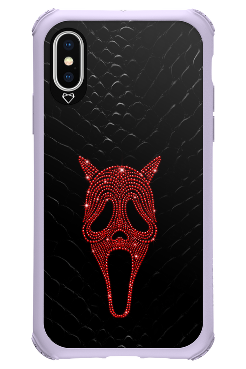 Devil Glitter Ghost - Apple iPhone XS