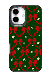 Bow & Stars (Green) - Apple iPhone 17