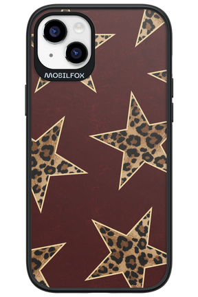 Wild Stars Burgundy - Apple iPhone 14 Plus