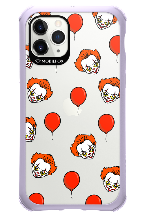 Mystery Clown (Transparent) - Apple iPhone 11 Pro