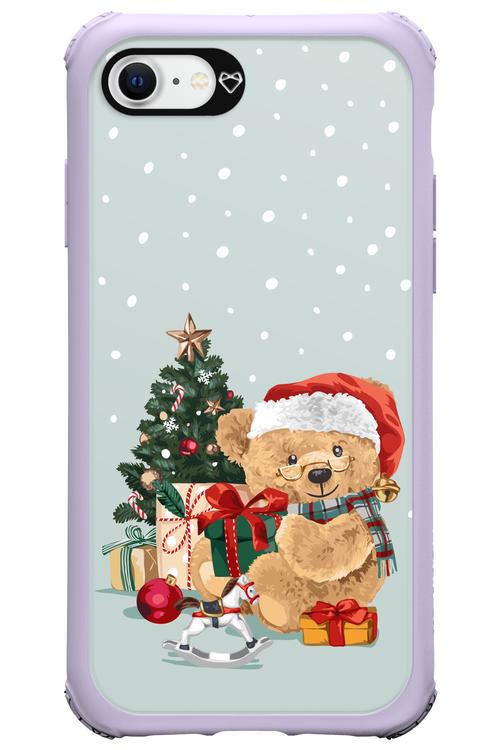Merry Christmas Bear - Apple iPhone SE 2020
