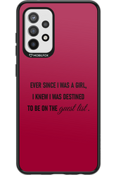 Guest List - Samsung Galaxy A72