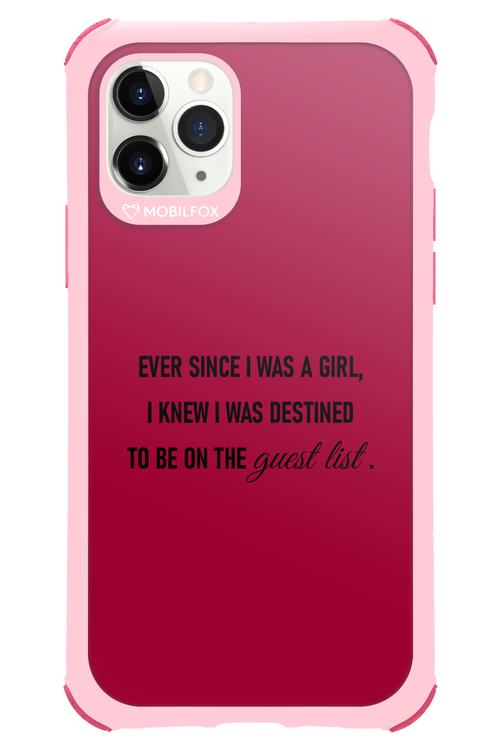 Guest List - Apple iPhone 11 Pro