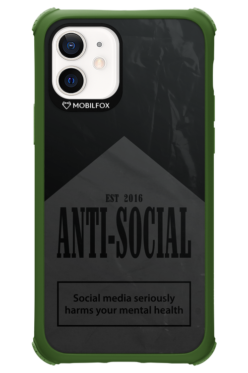ANTI-SOCIAL (BLVCK) 2.0 - Apple iPhone 12