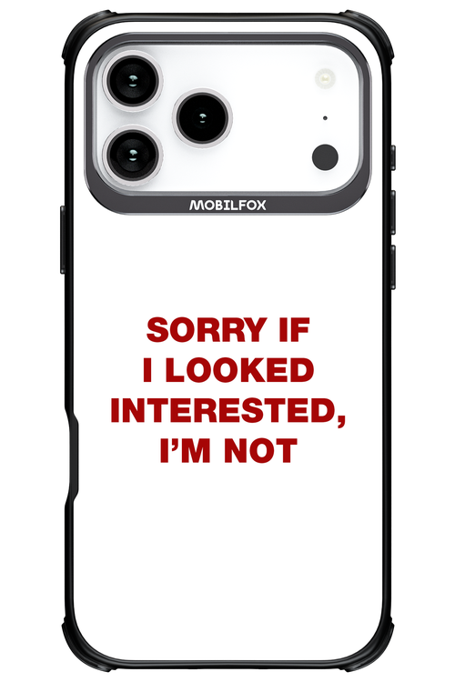 I'm not - Apple iPhone 17 Pro Max