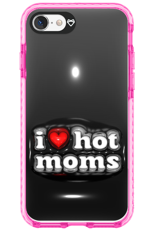 I love hot moms puffer 2.0 - Apple iPhone 8