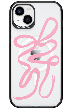 Pink Bow - Apple iPhone 15 Plus