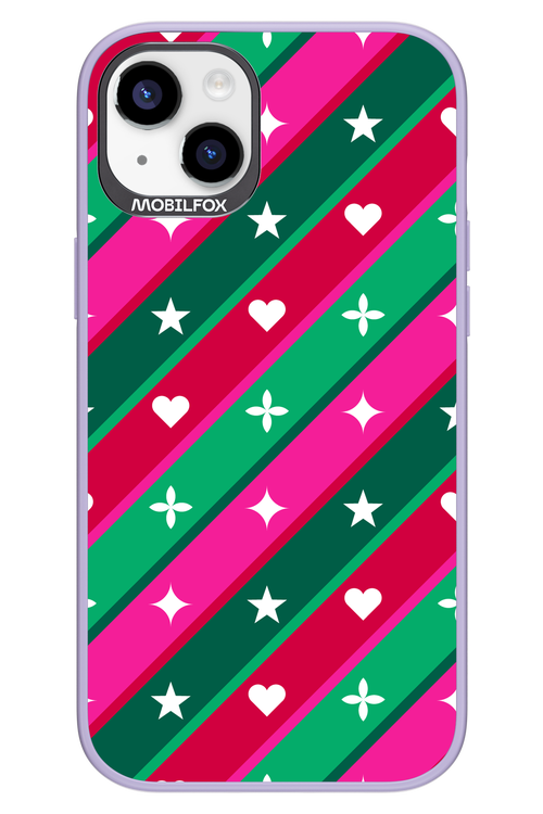 Christmas Stripes - Apple iPhone 14 Plus