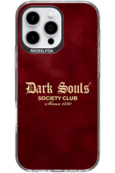 Dark Souls (Burgundy) - Apple iPhone 16 Pro Max