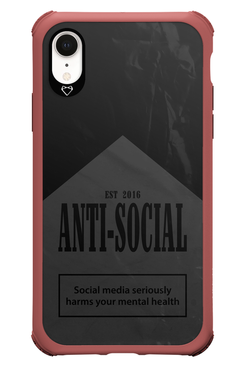 ANTI-SOCIAL (BLVCK) 2.0 - Apple iPhone XR