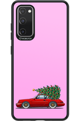 XMAS Car Pink - Samsung Galaxy S20 FE