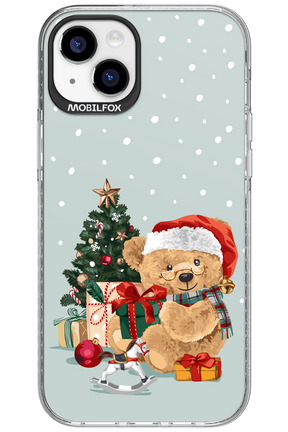 Merry Christmas Bear - Apple iPhone 15 Plus