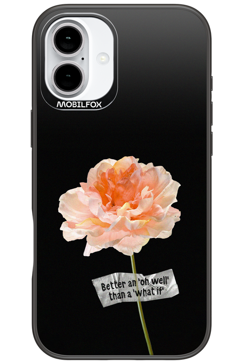 Flower Black - Apple iPhone 16 Plus