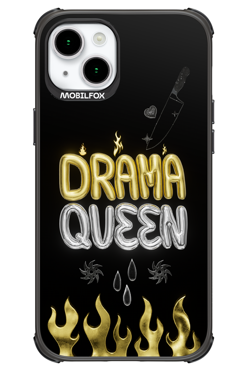 Drama Queen Black - Apple iPhone 15 Plus