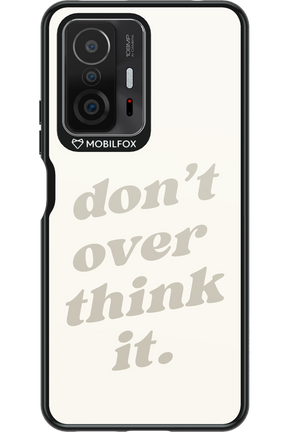 No OverThink - Xiaomi Mi 11T