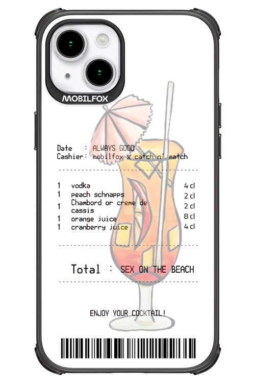 sex on the beach cocktail - Apple iPhone 15 Plus