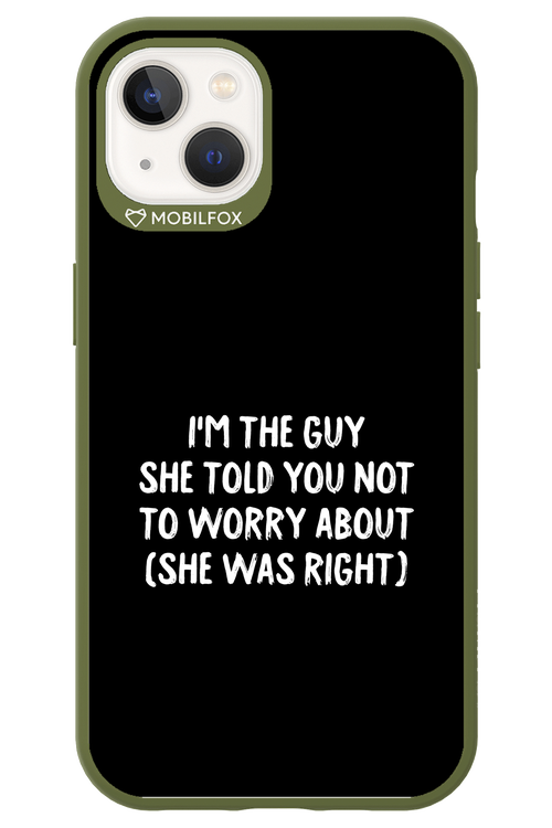 She was right 2.0 - Apple iPhone 13