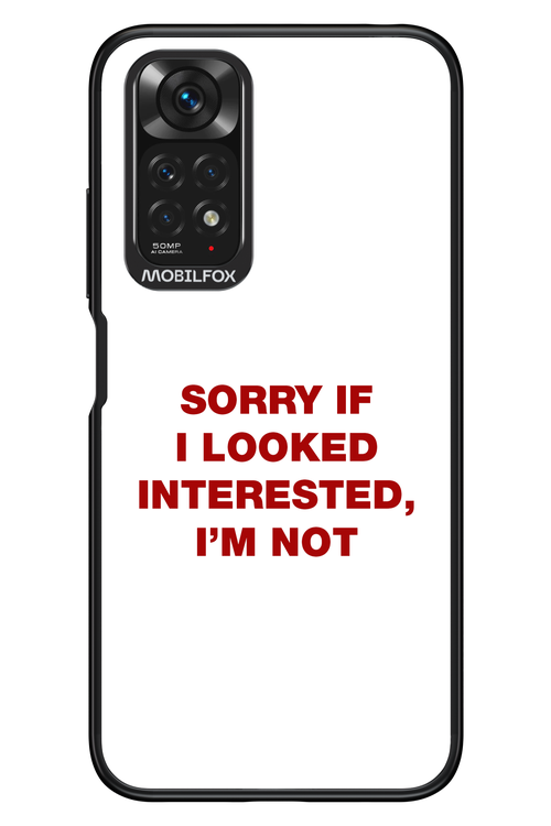 I'm not - Xiaomi Redmi Note 11/11S 4G