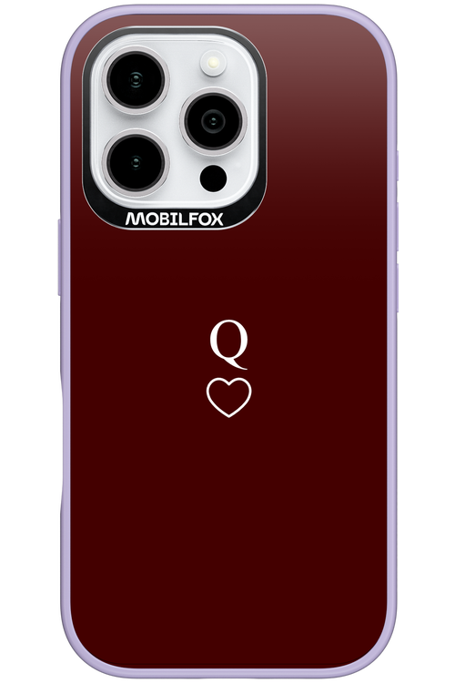 Q Burgundia 2.0 - Apple iPhone 16 Pro