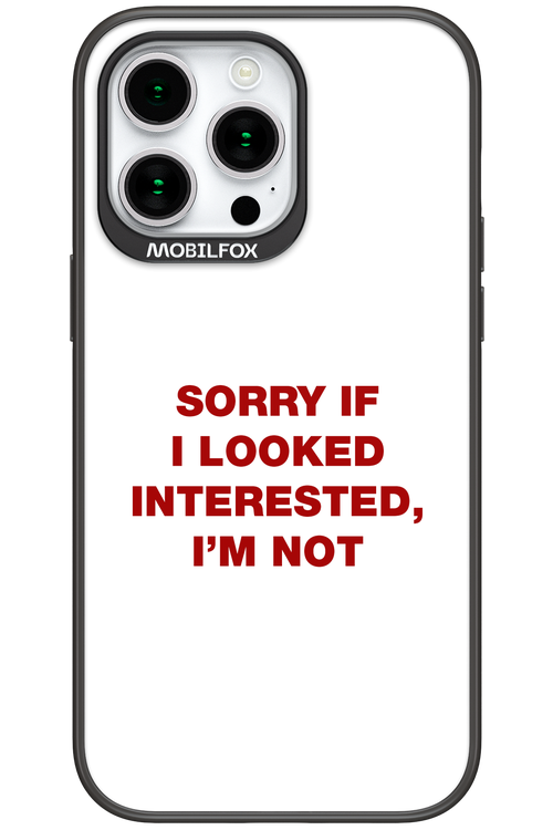 I'm not - Apple iPhone 15 Pro Max