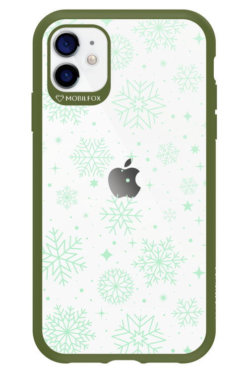 Tiffany's Snowflakes - Apple iPhone 11