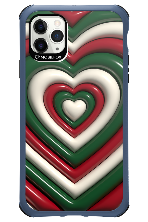 XMAS Hearts - Apple iPhone 11 Pro Max