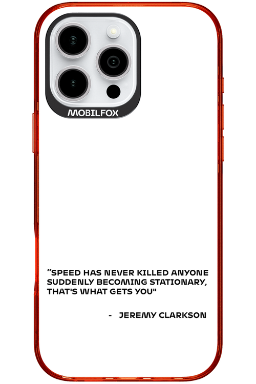Speed Philosophy 2.0 - Apple iPhone 16 Pro Max