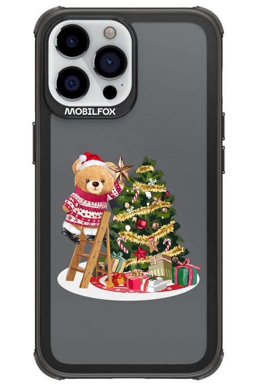 Christmas Bear (Transparent) - Apple iPhone 13 Pro Max