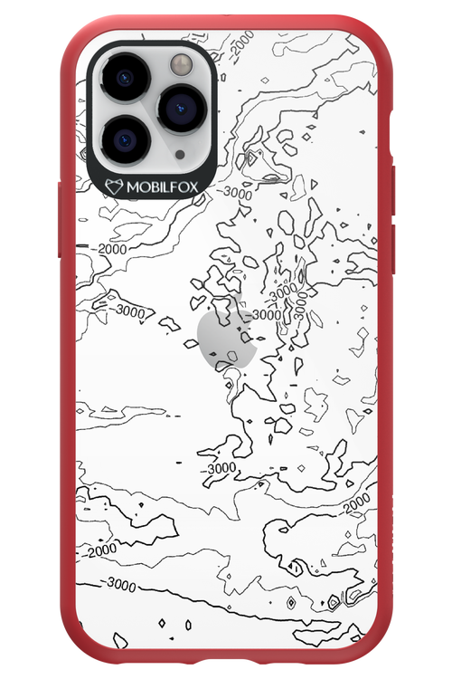 Contour Map - Apple iPhone 11 Pro