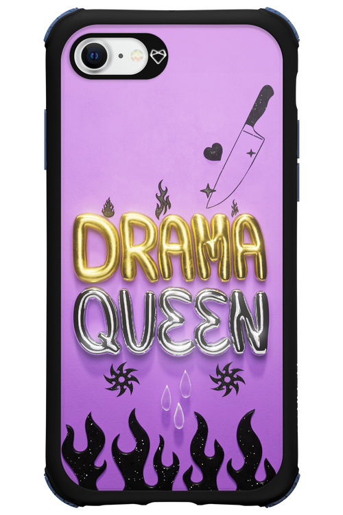 Drama Queen Purple - Apple iPhone SE 2022