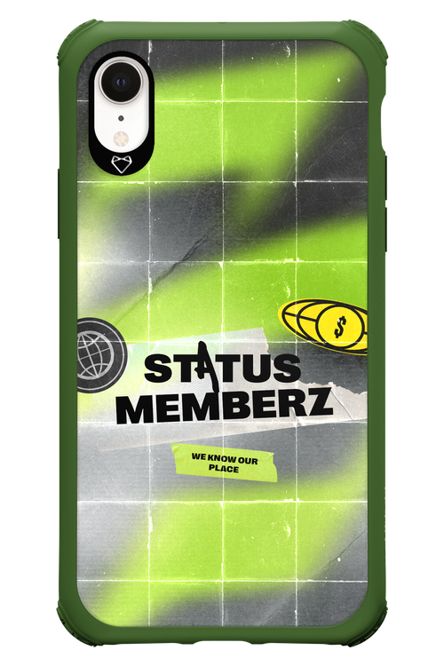Status Memberz - Apple iPhone XR