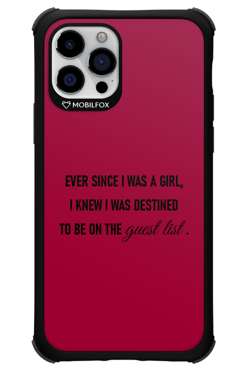 Guest List - Apple iPhone 12 Pro