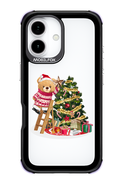Christmas Bear (Transparent) - Apple iPhone 17
