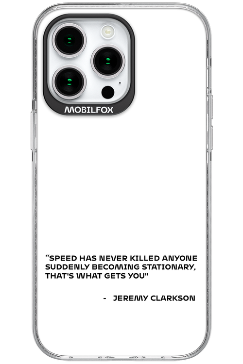 Speed Philosophy 2.0 - Apple iPhone 15 Pro Max