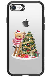Christmas Bear (Transparent) - Apple iPhone 7
