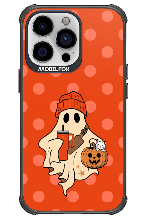 Ghost Girl (Orange) - Apple iPhone 13 Pro
